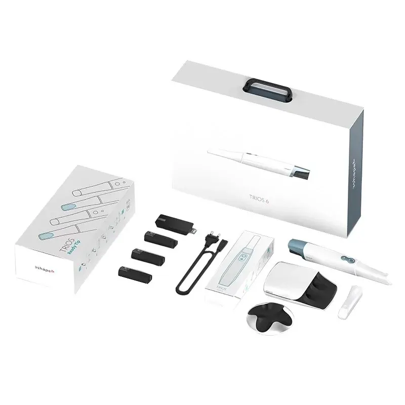 3Shape TRIOS 6 intraoral scanner image for open-system comparison context